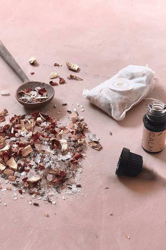 Essential oils bath salts | Breathe Calm
