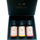 B Calm Blended Essential Oil Gift Set – Breathe, Live & Rest – Stress Relief, Energy Boost & Sleep & Hormone Support – 3×10ml