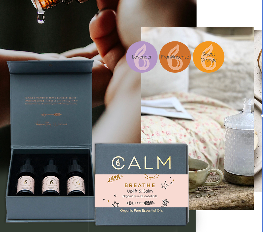 breathecalm Vegan Essential Oils UK