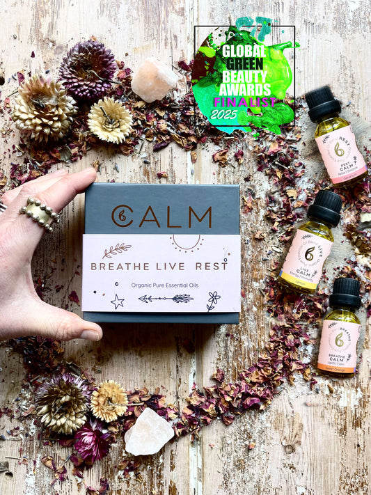 Breathe, Live & Rest Calm Blended Essential Oils