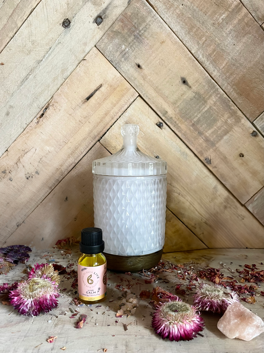 Aroma Diffuser with Live Calm Blended Oil