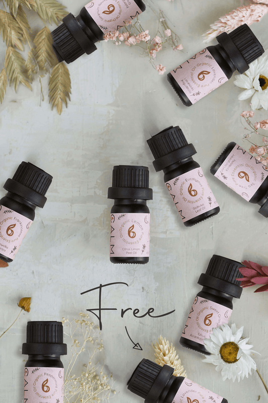 Full Set of 8 Organic Pure Essential Oils + Treat!