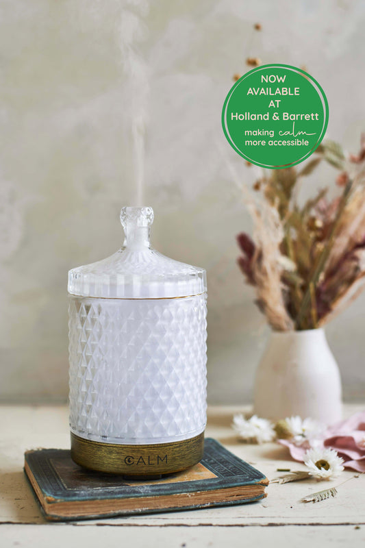 Hand-Painted Cut Glass Aroma Diffuser