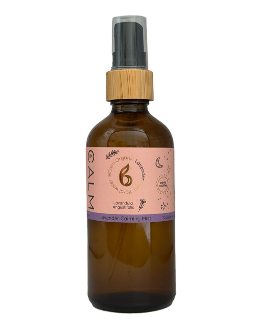 Organic Lavender Water Mist – Calming Facial & Pillow Spray