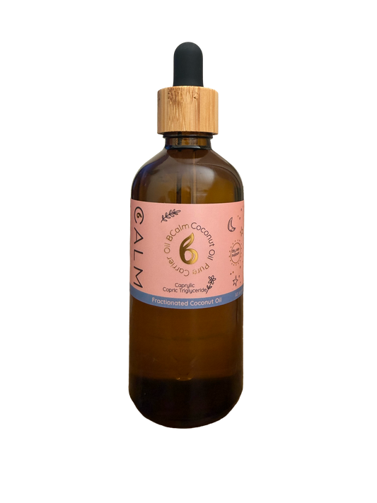 Pure Fractionated Coconut Carrier Oil 100ml – Restoring Body & Massage Oil