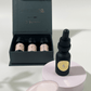 Facial Oil, Breathe Calm Essential Oil Set and Gua Sha