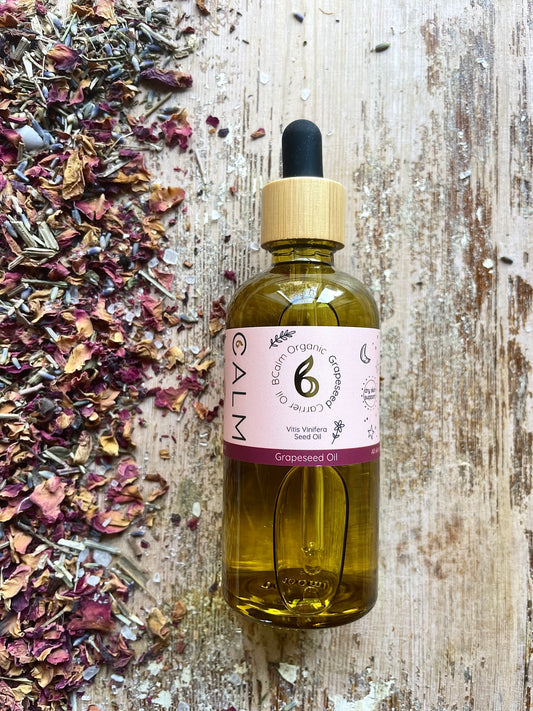 Organic Pure Grapeseed Carrier Oil