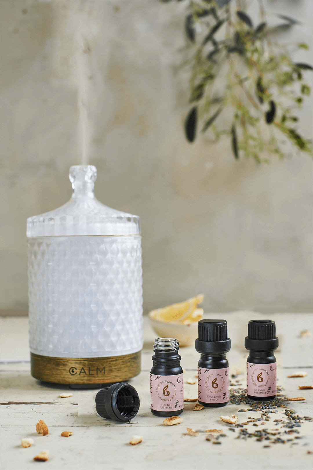 Head Calm Organic Essential Oils Set Migraine Support