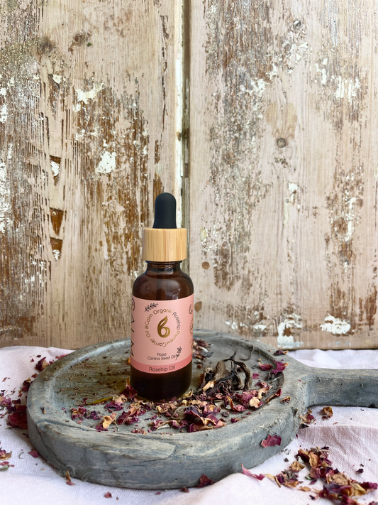 Organic Rosehip Carrier Oil 30ml – Skin Renewal